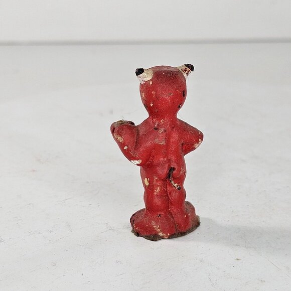 Vintage Spanish Mud People Devil Figurine Terracotta Halloween - Picture 3 of 7
